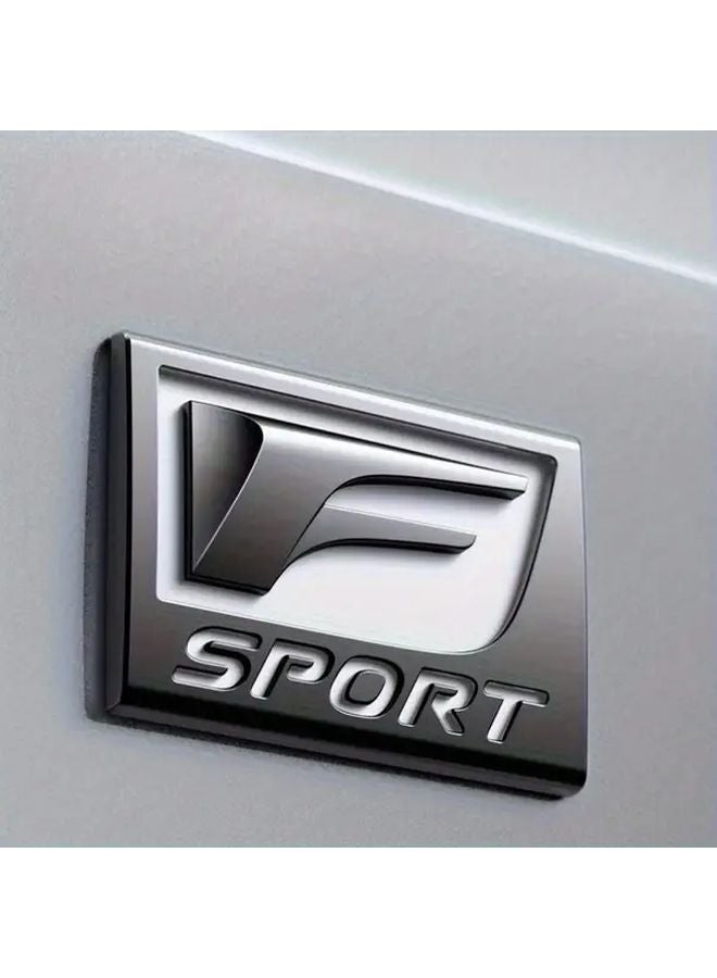 FSPORT شعار سيارة معدني متميز مربع متين ملصق زخرفة جمالي لجميع المركبات - Image 5