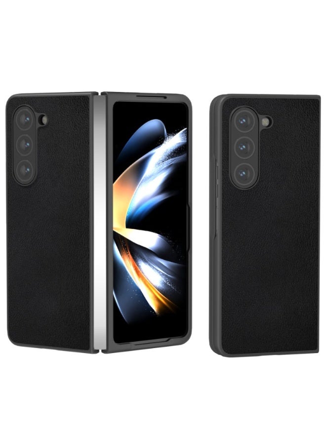 فيسوس متوافق مع هاتف Samsung Galaxy Z Fold5 5G 2022، جراب واقٍ جلدي فاخر للأعمال لهاتف Samsung Galaxy Z Fold5 - Image 3