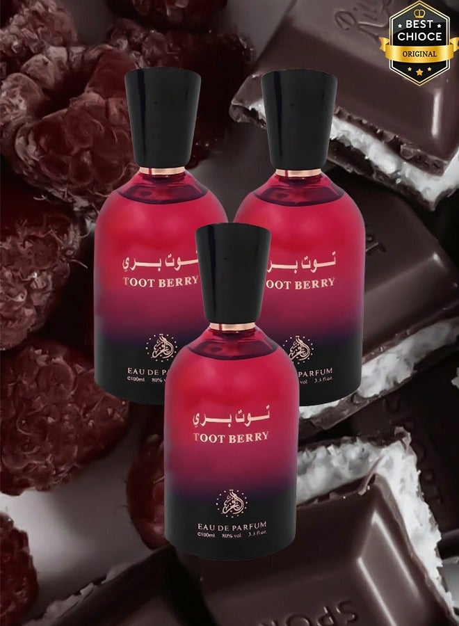 الفخر 3 قطع عطر توت بيري 100 مل - Image 1