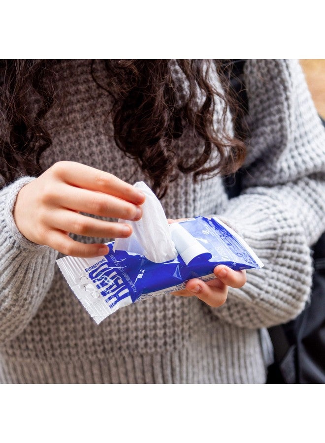 نايس آند كلين مناديل مبللة لليدين من نايس آند كلين للبشرة الحساسة، غنية بالألوفيرا وفيتامين إي، لون أزرق، 400 منديل - Image 5