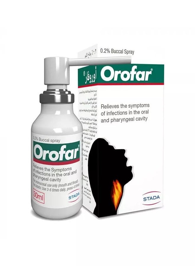 Orofar Orofar Buccal Spray 30ml 