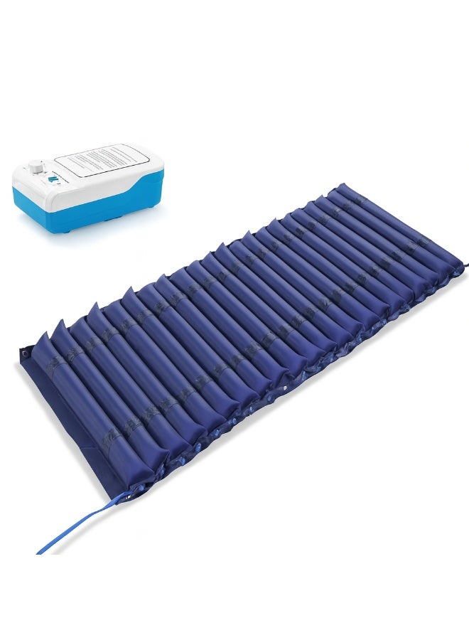 HT Medical Air Mattress for Bedsores with Quiet Pump - 3 Comfortable Pressure Settings - Image 1