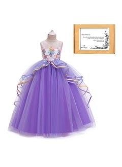 We Happy Girls Unicorn Floral Birthday Party Dress Princess Costume  - Image 2