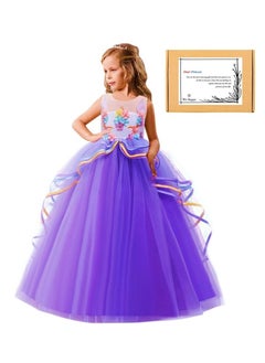 We Happy Girls Unicorn Floral Birthday Party Dress Princess Costume  - Image 1