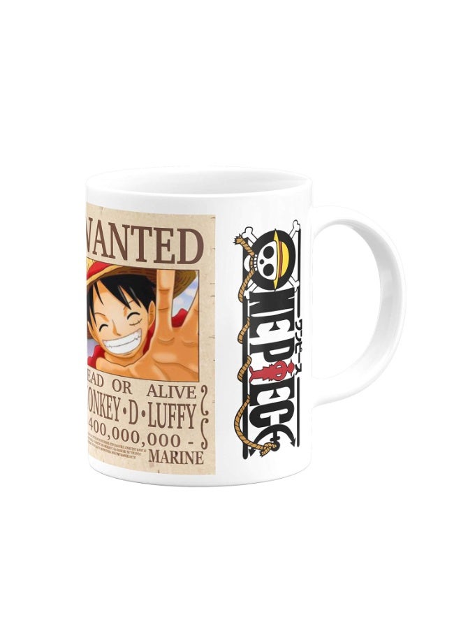 Eagletail India Eagletail India One Piece Luffy Anime #696 Ceramic Coffee Mug, 325 Milliliter - 325 Ml - Image 4