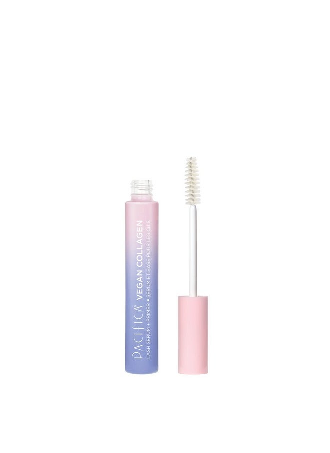 Pacifica - Beauty Vegan Collagen Lash Serum & Clear Mascara Primer Conditioning Vitamin E & B Clean Makeup For Feathery Full Lashes Silicone Free Vegan And Cruelty Free - Image 1