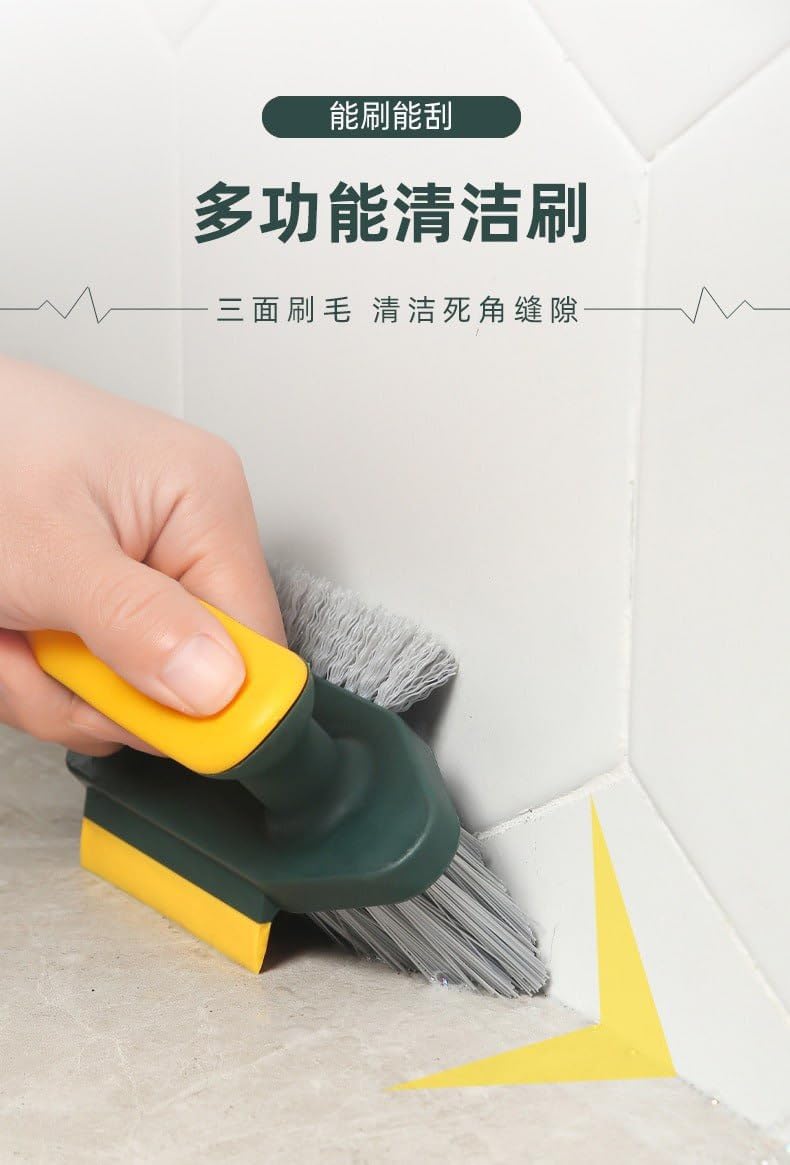 MILOMANIYA 4-In-1-Tiles-Cleaner-Brush-Tile-Grout-Cleaner-Floor-Brush-v-Shape-Gap-Scrub-Brush-Crevice-Cleaning-Brush - Image 5