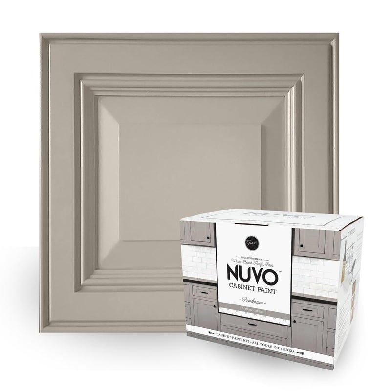 Giani Nuvo Hearthstone Cabinet Makeover Kit - Easy DIY 7-Piece Set, Versatile Greige, Long-Lasting Finish - Image 1