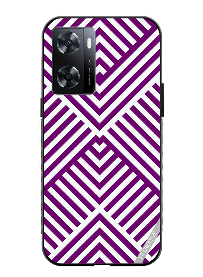 VR CREATIVE Protective Case Cover For OnePlus Nord N20 SE Strips Design Multicolour - Image 1