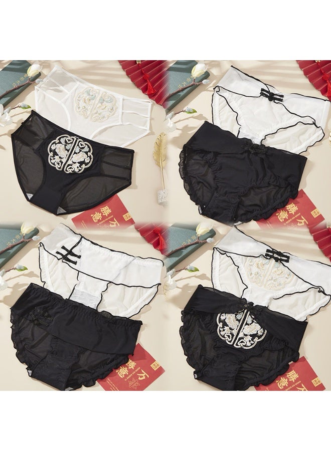 KUYING New Comfortable Skin friendly Breathable Underwear Set of 8