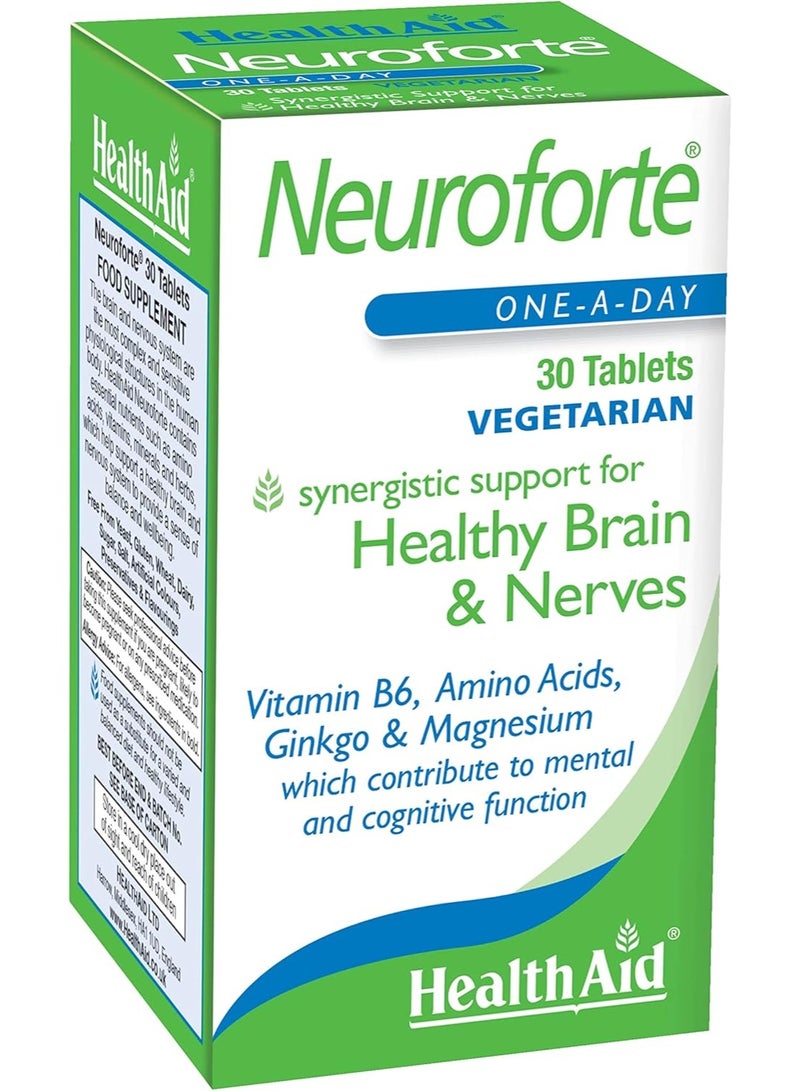Health Aid Neuroforte 30's Tablets