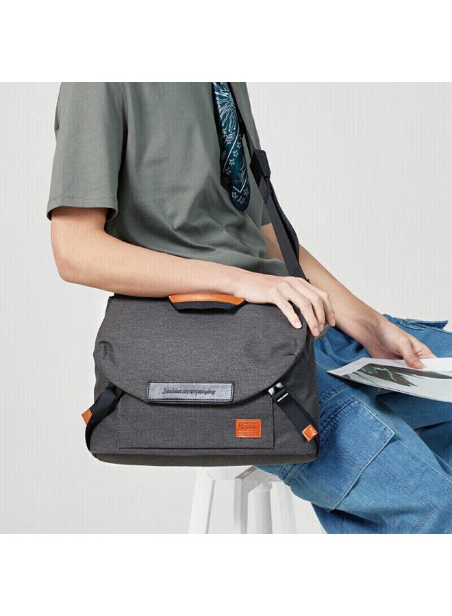 Bostanten Bosidandun Men's Shoulder Crossbody Bag, Trendy Student Backpack, Large Capacity Multifunctional Handbag, Briefcase, Messenger Bag For Men - Image 5