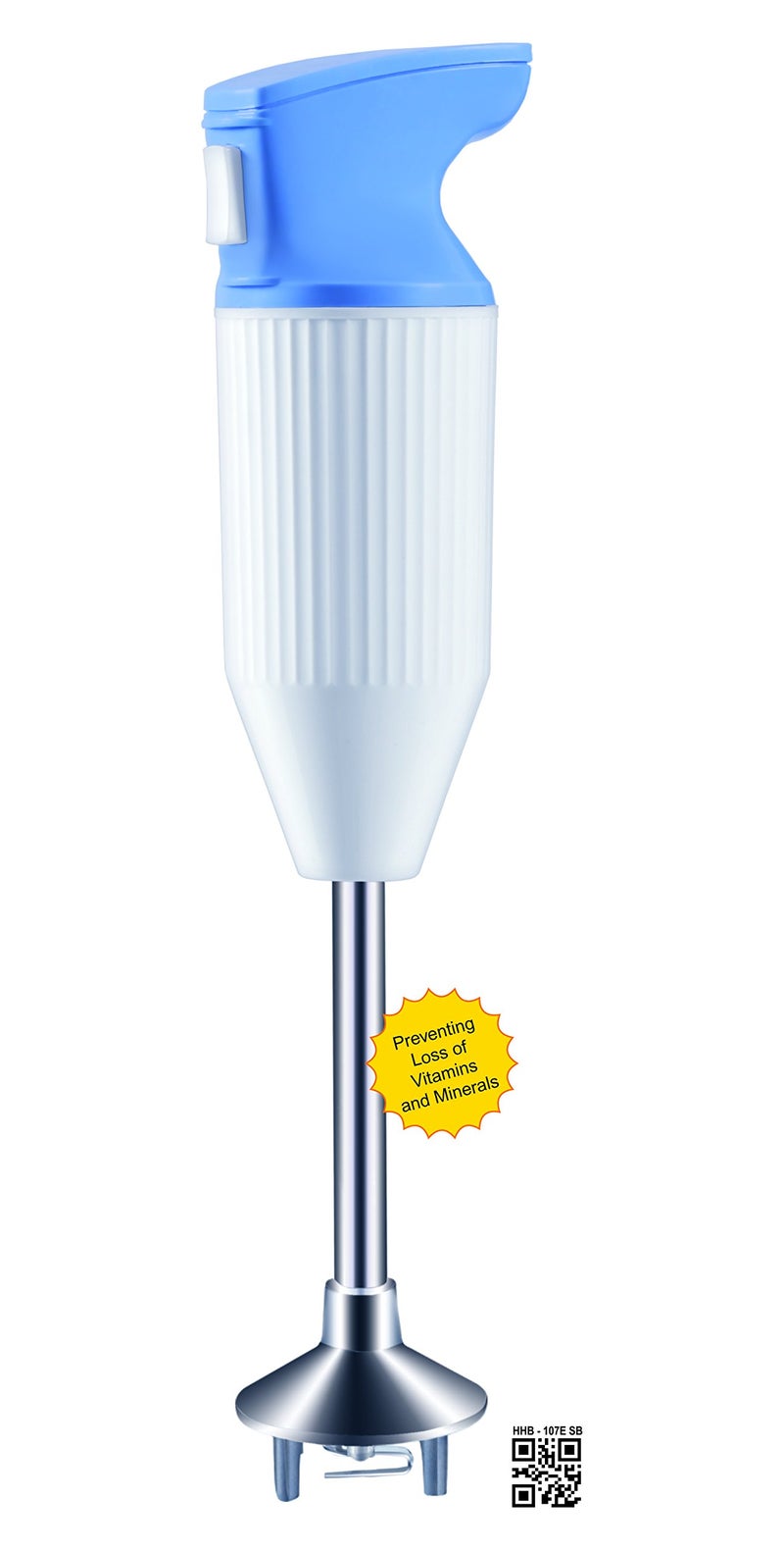 Orpat HBB-107E Hand Blender, 250W (Blue) - Image 2