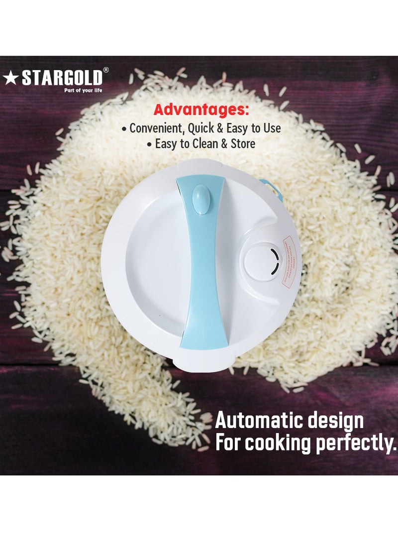ستارجولد طباخ أرز كهربائي سعة 1.8 لتر أوتوماتيكي بقدرة 700 واط متعدد الاستخدامات للطهي الصحي - Image 5