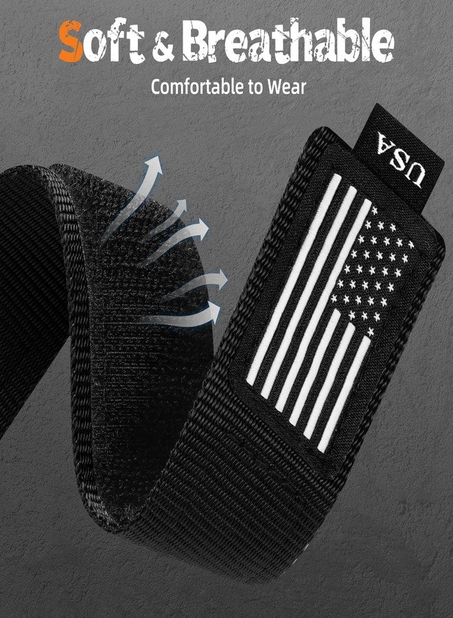 Dirrelo 22mm Watch Band Compatible with Garmin Venu 3 Watch Bands/Vivoactive 4/ Venu 2, Nylon Soft Sport Hook&Loop Clasp Wristband Strap Accessories for Forerunner 265/255/255 Music Watch Men Women - Image 3