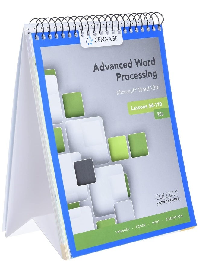 Advanced Word Processing Lessons 56-110: Microsoft Word 2016, Spiral bound Version  - Image 3