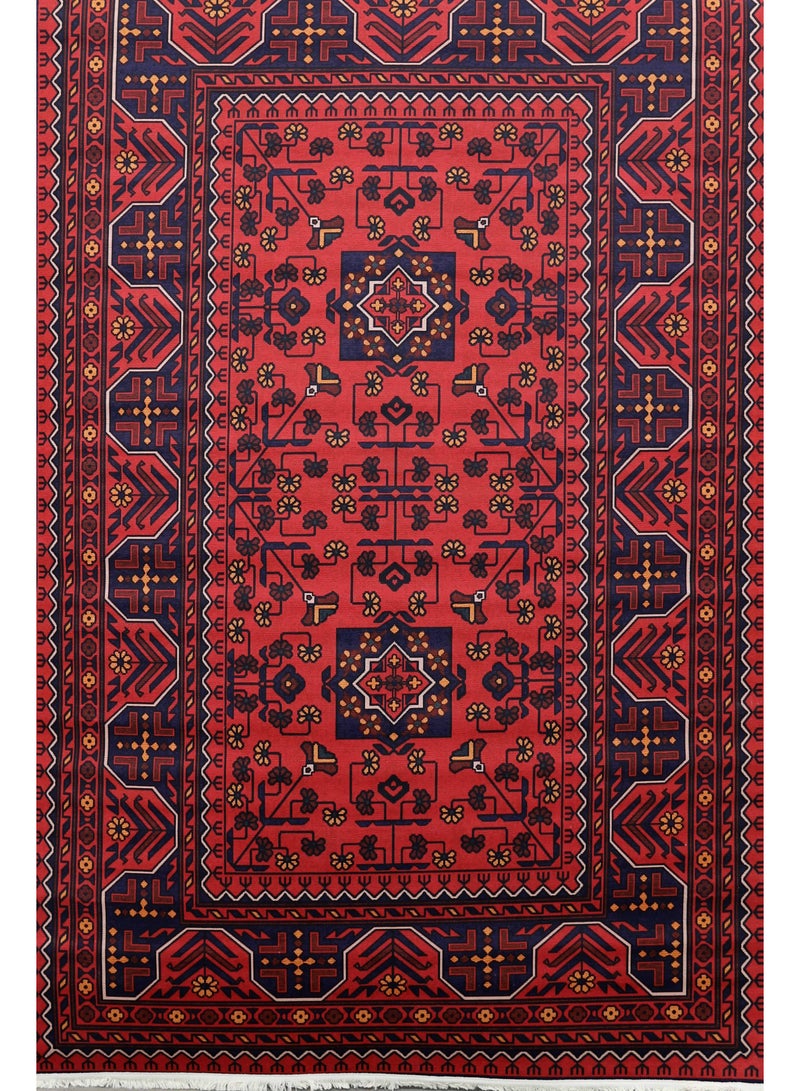 Alkaffary Carpet Bashayer easy-care, stain-resistant and long-lasting, perfect for modern and practical homes, Red - Image 2