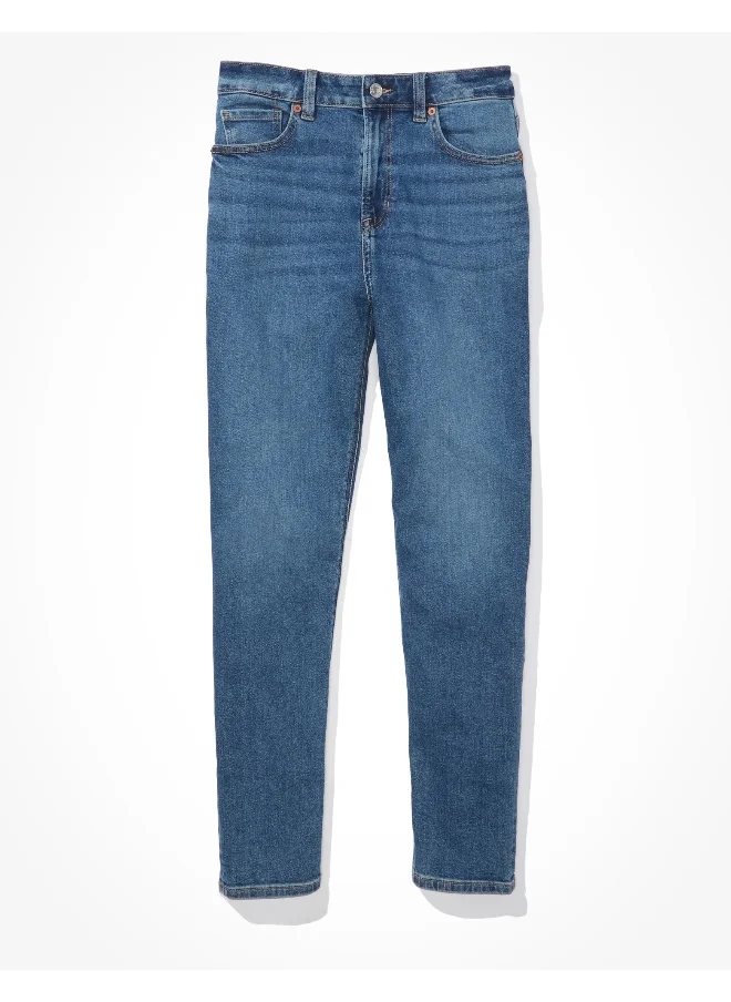 امريكان ايجل High Waist Strached Mom Jeans