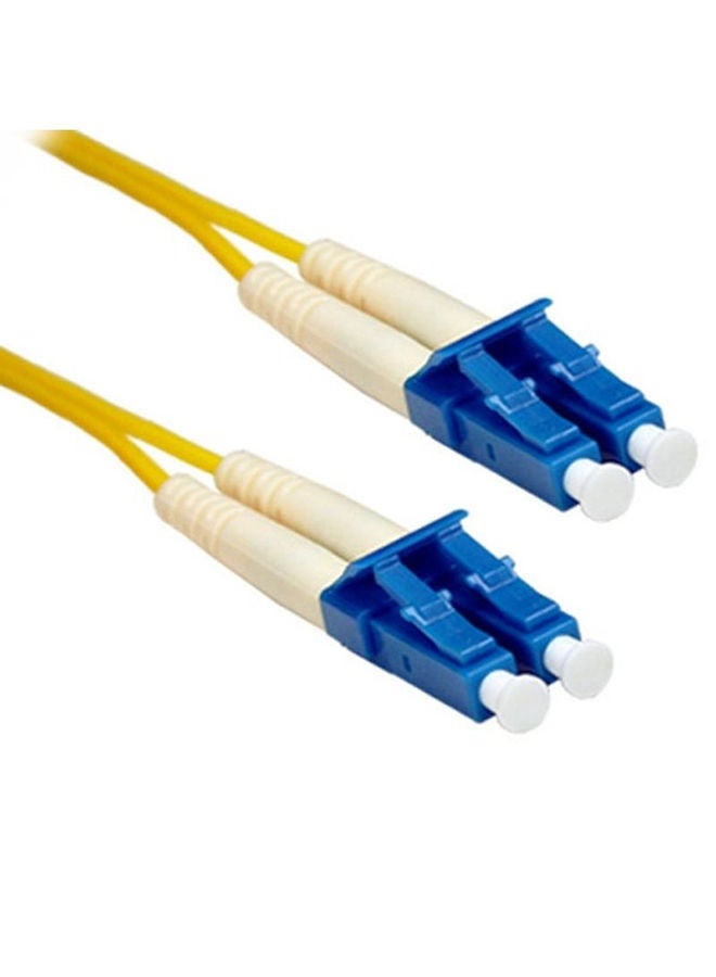 NIBEMINENT Singlemode Duplex Fiber Optic Cable (9/125) Yellow - Image 3