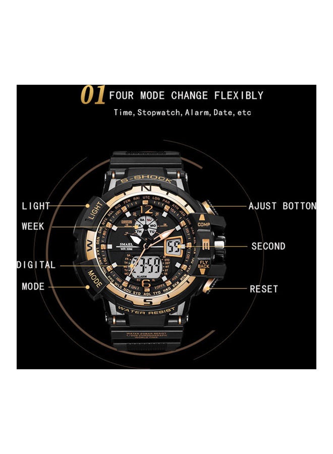 سميل Men's 1376C Multifunctional Sport Watch - Image 4