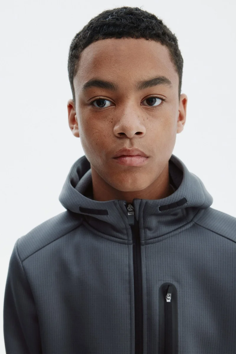 H&M Sports zip-through hoodie with ThermoMove™