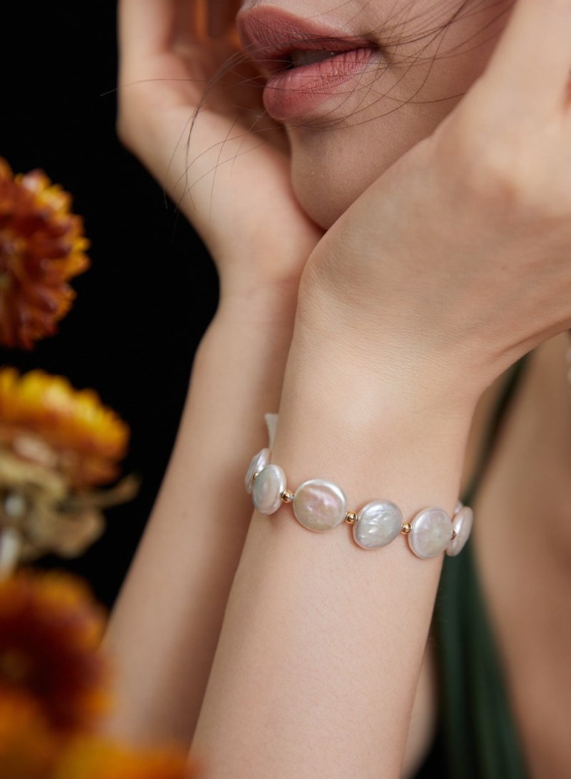 Burch Handmade Baroque Pearl Bracelet - Image 4
