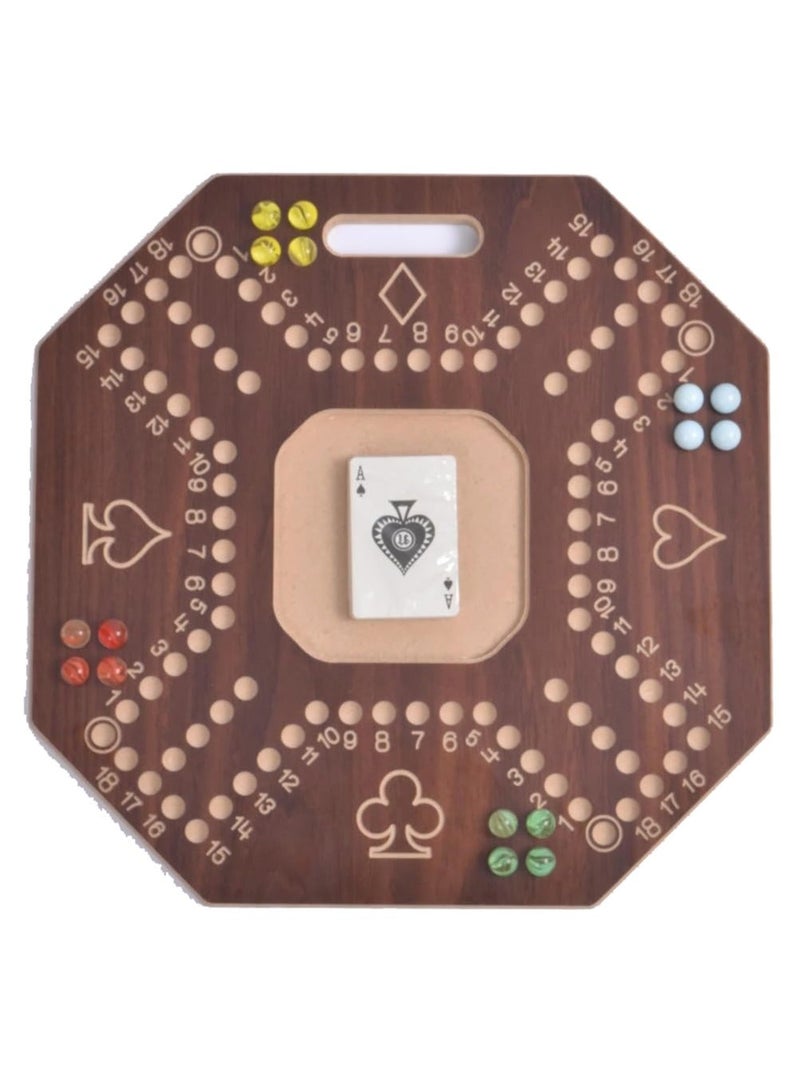 GOOTOY Strong wooden jackaroo game for strategic planning, 40 x 40 cm - Image 2