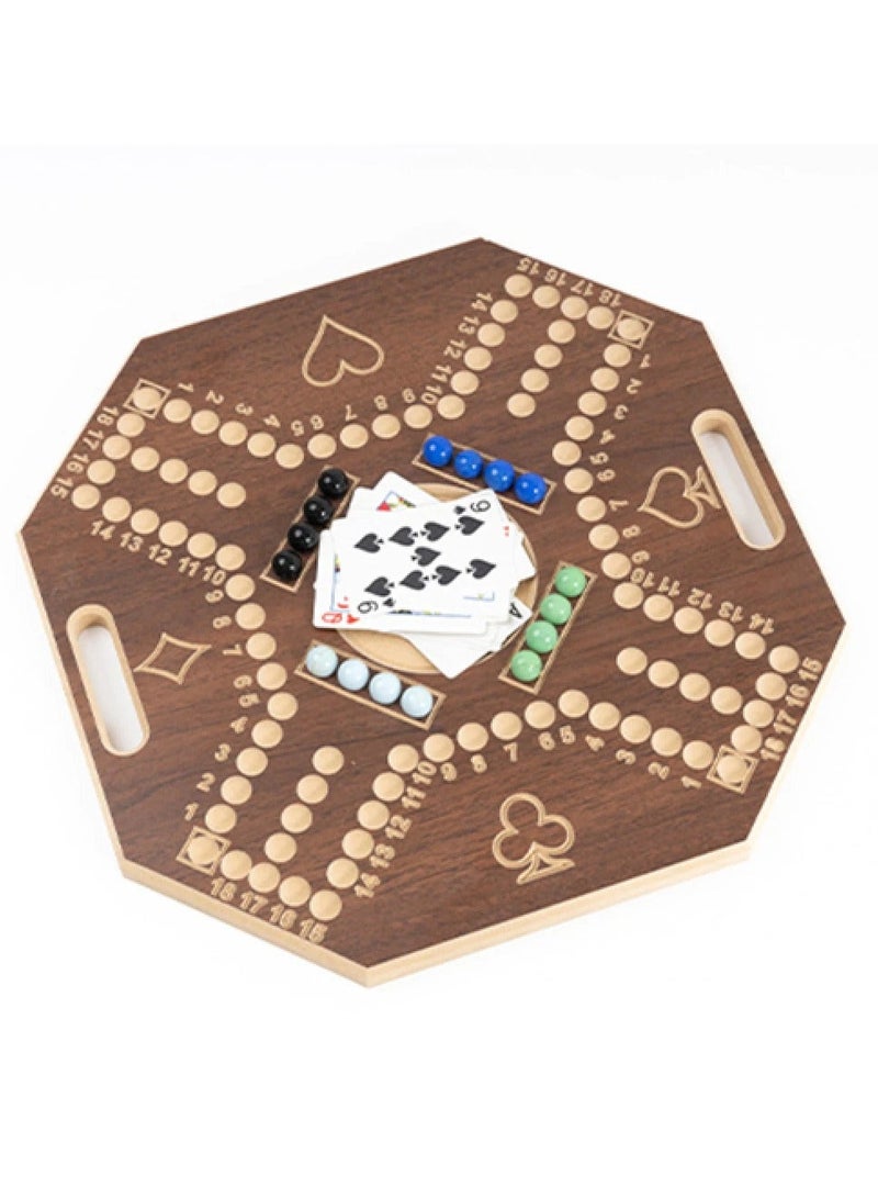 GOOTOY Strong wooden jackaroo game for strategic planning, 40 x 40 cm - Image 3
