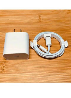 For iPhone 11/12/13 Pro/X/XR Fast Charger 20W PD Cable Cord Power Adapter Type-C