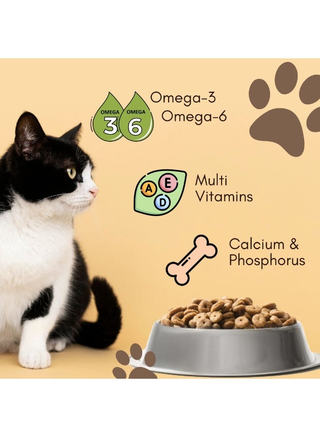 قودي  غودي - طعام جاف للقطط باللحم، تغذية متوازنة، طاقة وطعم - 500 غرام - Image 3