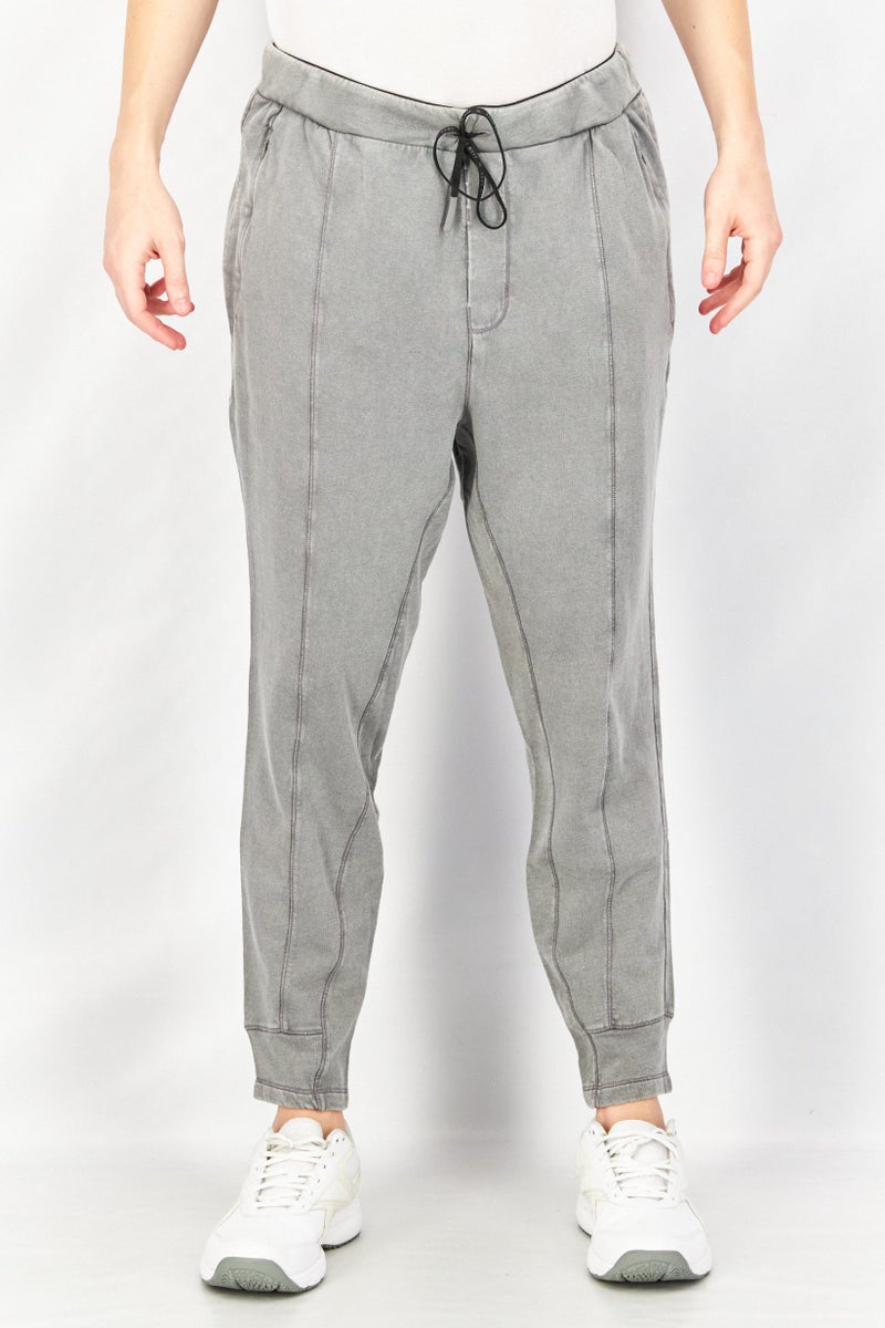 PUMA Men Sportswear Fit Textured Jogger Pants, Grey - Image 1