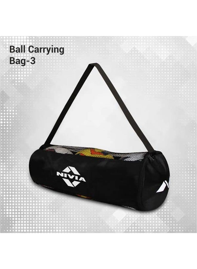 نيفيا حقيبة حمل الكرات | تتسع حتى 9 كرات | بوليستر | مناسبة أيضًا للصالة الرياضية وكرة القدم والكابادي والرياضات الأخرى - Image 3