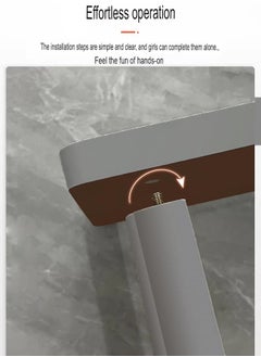 NKX Minimalist Square Coffee Table for Bedroom and Living Room  40x40 cm  - Image 2