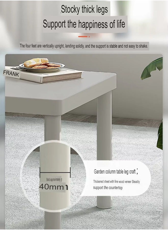 NKX - Minimalist Square Coffee Table for Bedroom and Living Room  40x40 cm - Image 1