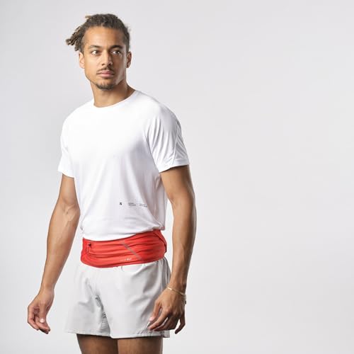 Salomon Unisex Pulse Trail Running Storage Belt - High Risk Red - M - Image 2
