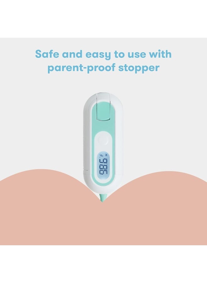 fridababy Frida Baby 3in1 Rectal Underarm Oral Thermometer for Kids Digital Baby Thermometer for Infants Toddlers Kids FSAHSA Eligible - Image 4