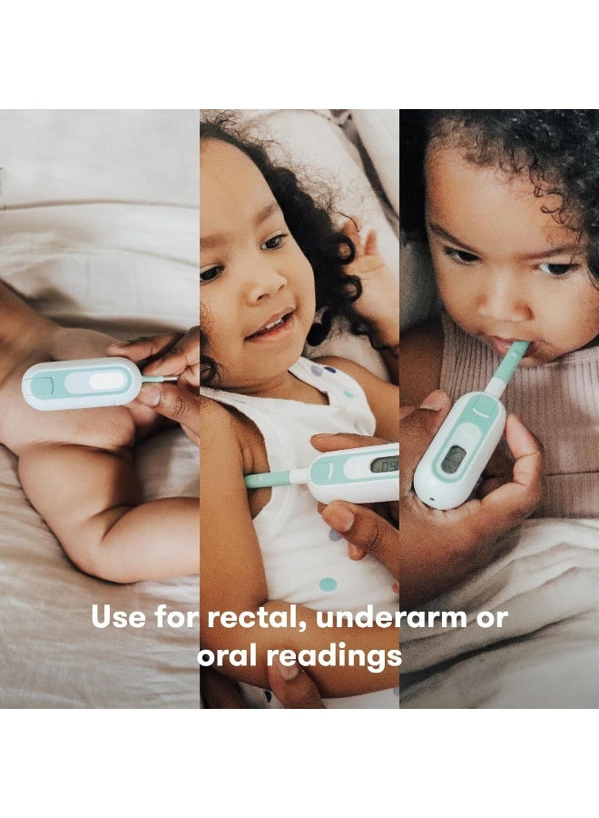 fridababy Frida Baby 3in1 Rectal Underarm Oral Thermometer for Kids Digital Baby Thermometer for Infants Toddlers Kids FSAHSA Eligible - Image 2