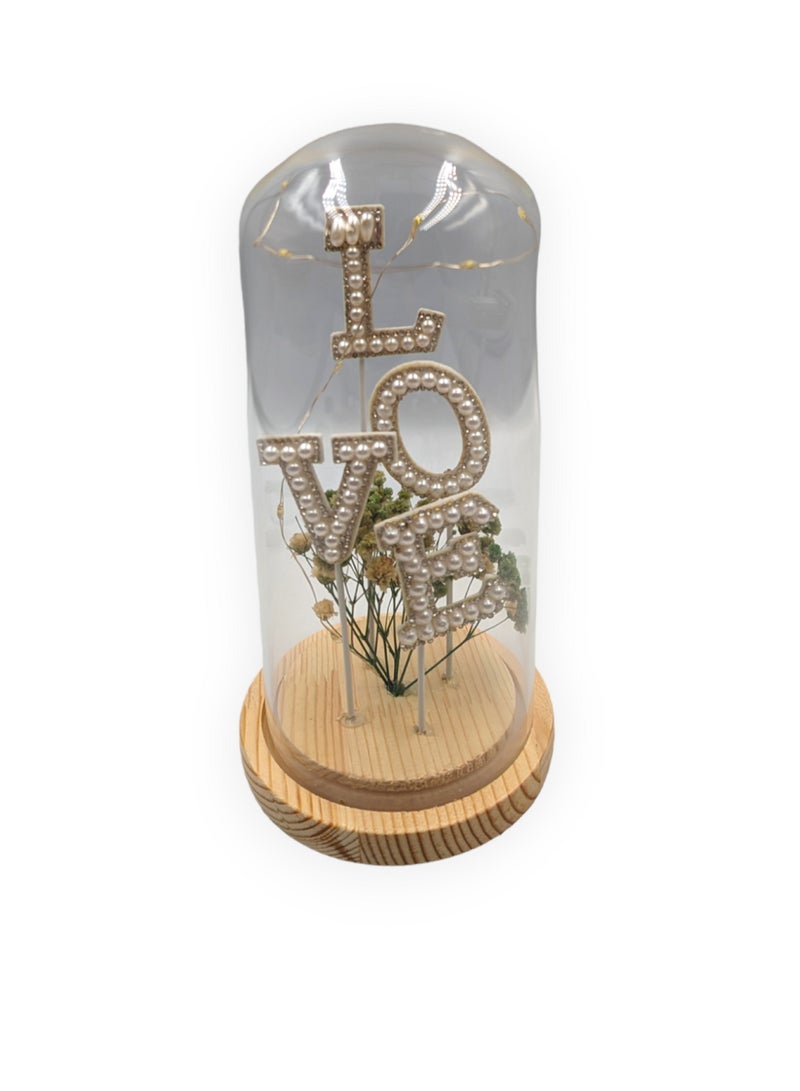 UNT love LED String Light With Glass Cover - Image 2
