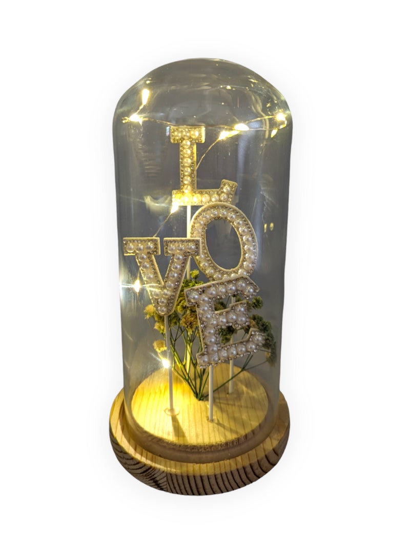 UNT love LED String Light With Glass Cover - Image 3
