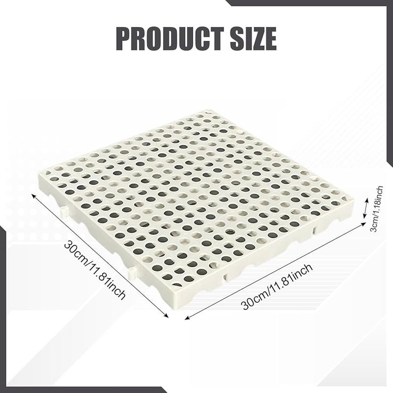 30x30x3cm Pp Pallet Floor Ventilation Pad Breathable Grid Stage Platform Indoor Restaurant - Image 5