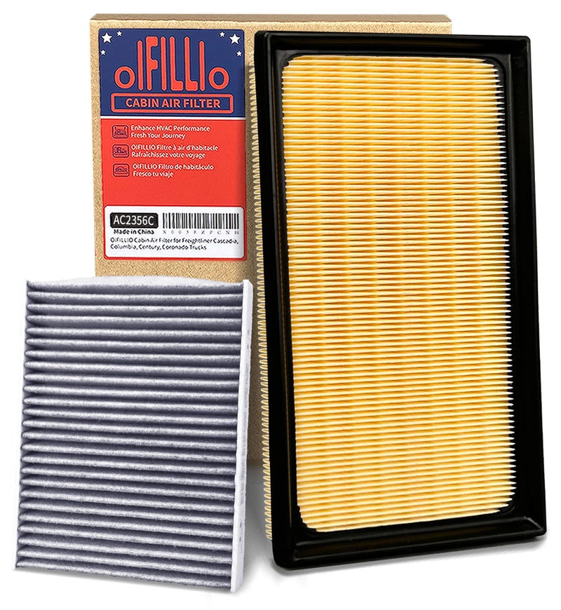 OIFILLIO Engine Cabin Air Filter for RAV4 Hybrid 20192025 Highlander Hybrid 20202025 Sienna Venza 20212025 Camry Hybird 20182025 RAV4 Prime Replaces17801F0020 8713958010