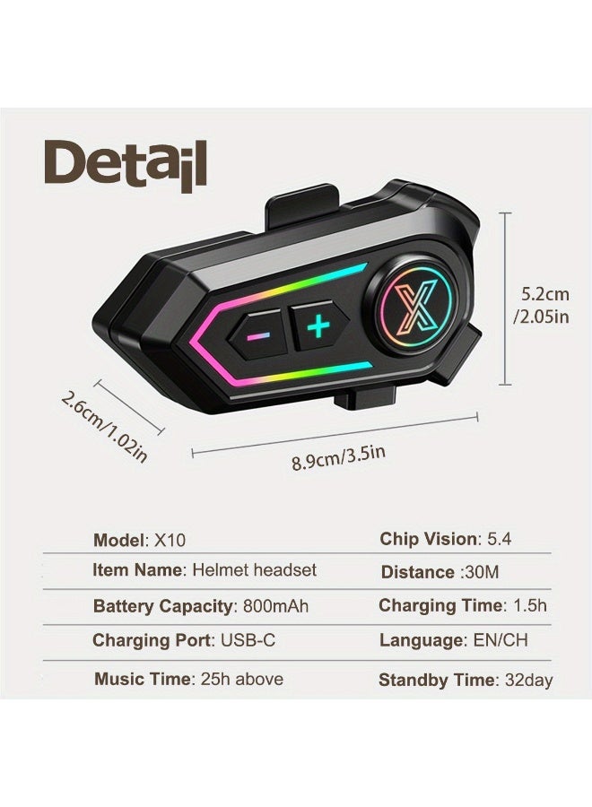 5 Inch Motorcycle Screen with Free Helmet Bluetooth | Waterproof Motorbike Display with Navigation & Phone Connectivity | Universal Bike Smart Screen Android Auto Apple Carplay - Image 3