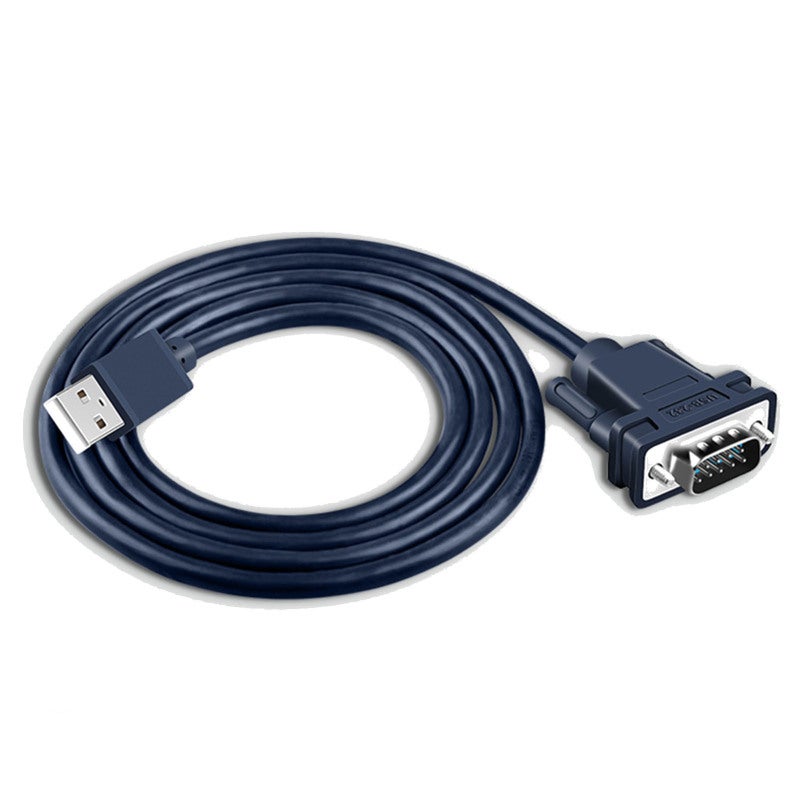 جينغوا كابل USB إلى RS232 تسلسلي بطول 2 متر، مصنوع من النحاس لنقل بيانات مستقر - محول USB إلى RS232 سهل التوصيل والتشغيل لأجهزة الكمبيوتر والطابعات - Image 1