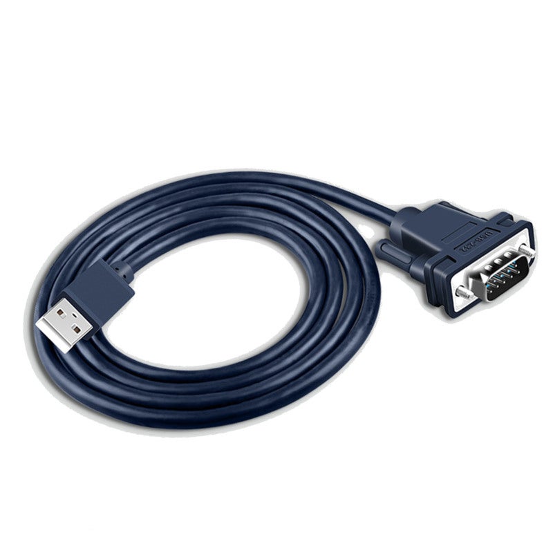 جينغوا كابل USB إلى RS232 تسلسلي بطول 2 متر، مصنوع من النحاس لنقل بيانات مستقر - محول USB إلى RS232 سهل التوصيل والتشغيل لأجهزة الكمبيوتر والطابعات - Image 2
