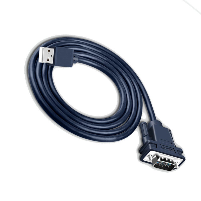 جينغوا كابل USB إلى RS232 تسلسلي بطول 2 متر، مصنوع من النحاس لنقل بيانات مستقر - محول USB إلى RS232 سهل التوصيل والتشغيل لأجهزة الكمبيوتر والطابعات - Image 4