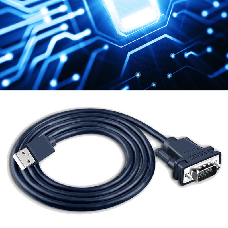 جينغوا كابل USB إلى RS232 تسلسلي بطول 2 متر، مصنوع من النحاس لنقل بيانات مستقر - محول USB إلى RS232 سهل التوصيل والتشغيل لأجهزة الكمبيوتر والطابعات - Image 5