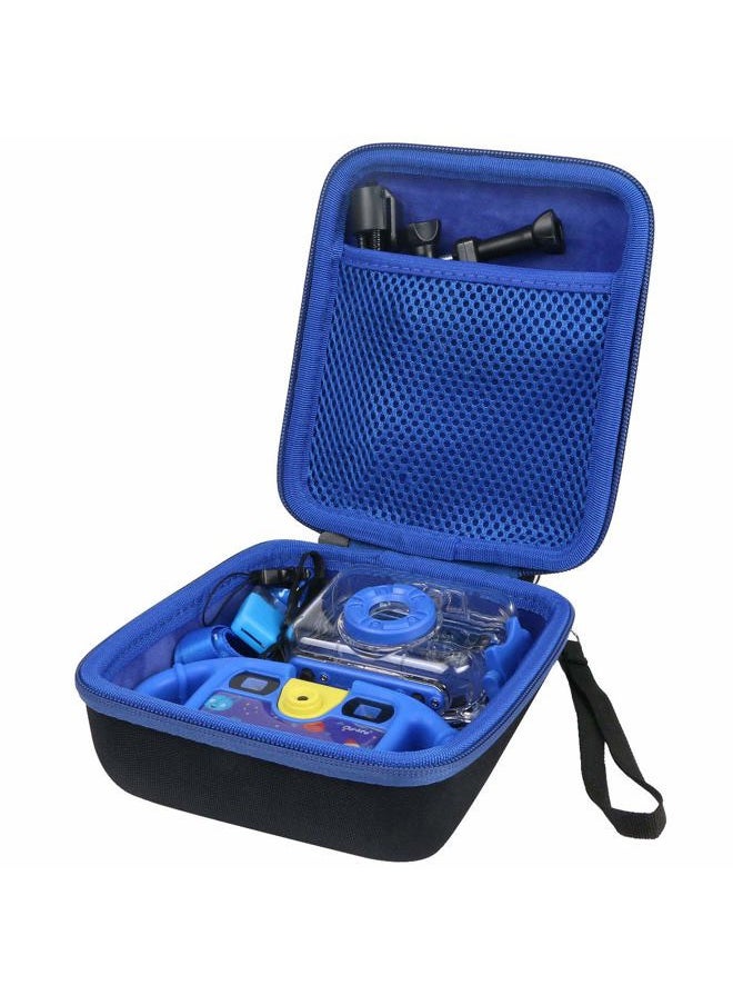 Aenllosi Hard Carrying Case Replacement for Action Camera (blue)  - Image 1