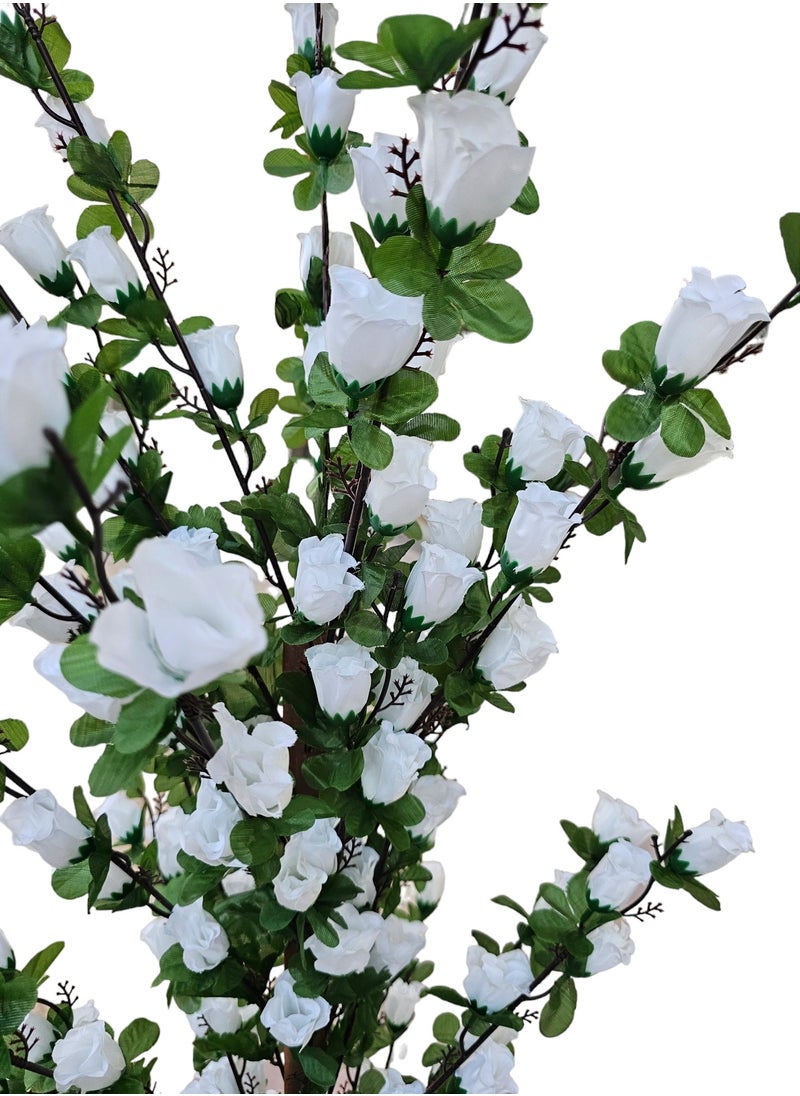 AL KHALDIYA Artificial decorative plant tree with pot, 140 cm  - Image 3