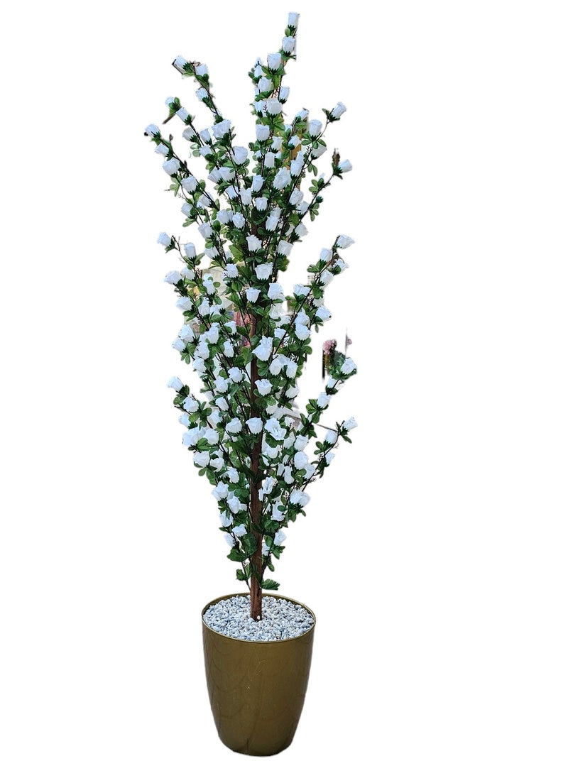 AL KHALDIYA Artificial decorative plant tree with pot, 140 cm  - Image 1
