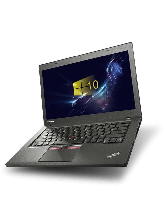 لينوفو مستعمل ومجدد - لابتوب نوت بوك ثينك باد T450 (2015) بشاشة مقاس 14 بوصة ومعالج إنتل كور i5/ الجيل الخامس/ ذاكرة رام سعة 16 جيجابايت/ محرك أقراص SSD سعة 128 جيجابايت/ بطاقة رسومات إنتل 5550 عالية الوضوح سعة 1 جيجابايت اللغة الإنجليزية أسود - Image 4